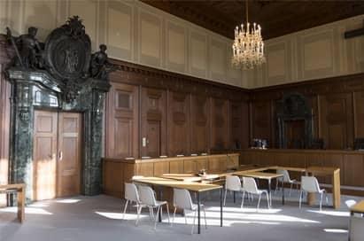 <p>Memorium Nuremberg Trials - Courtroom 600</p>